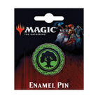 Gamers Guild AZ Novelties Enamel Pin: MTG Green Forest Mana Ata-Boy Inc