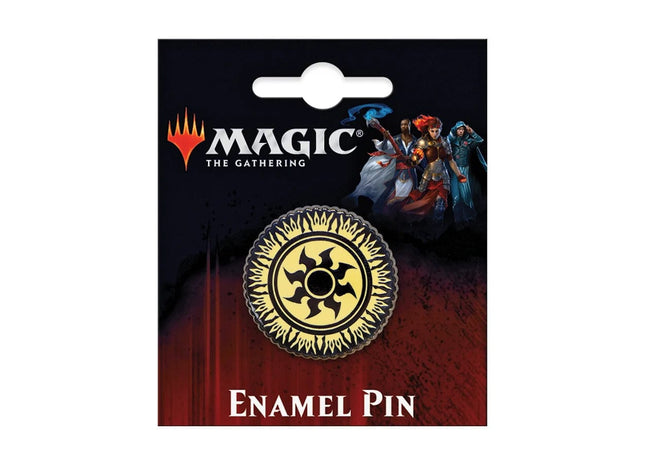 Gamers Guild AZ Novelties Enamel Pin: MTG White Plains Mana Ata-Boy Inc