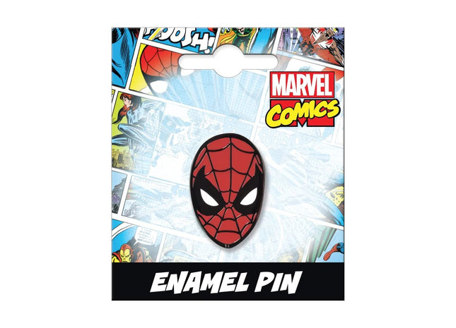 Gamers Guild AZ Novelties Enamel Pin: Spiderman Head Ata-Boy Inc
