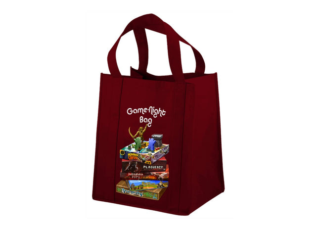 Gamers Guild AZ Novelties Gate Keeper Games: Game Night Bag: The Homage – Burgandy Gate Keeper Games