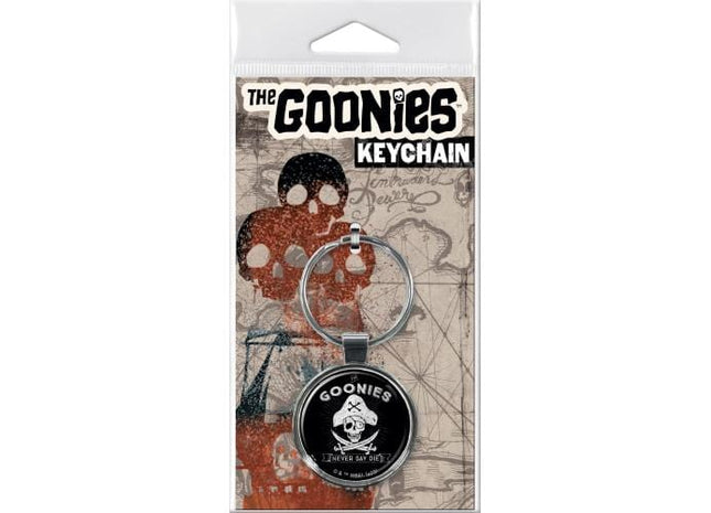 Gamers Guild AZ Novelties Goonies Pirate Never Say Die Keychain Ata-Boy Inc