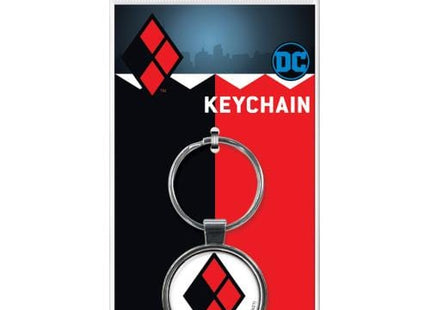 Gamers Guild AZ Novelties Harley Quinn Logo Keychain Ata-Boy Inc