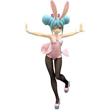 Gamers Guild AZ Novelties Hatsune Miku - Bicute Bunnies Figure -Wink Pearl Pink Color Ver.- JBK International
