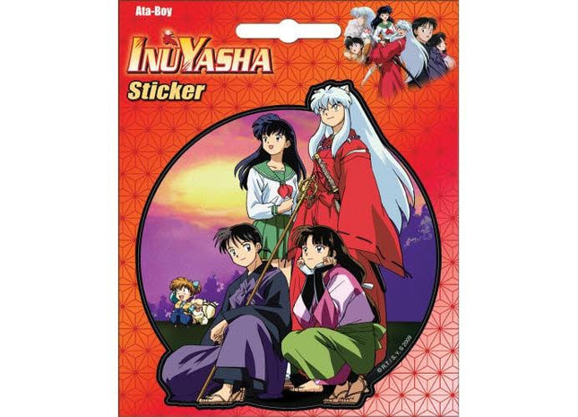 Gamers Guild AZ Novelties Inuyasha Cast Sticker Ata-Boy Inc