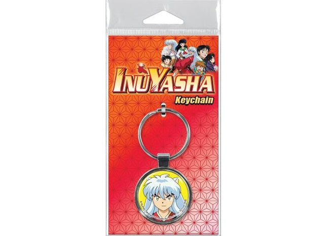 Gamers Guild AZ Novelties Inuyasha on Yellow Keychain Ata-Boy Inc