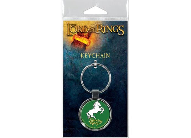 Gamers Guild AZ Novelties LOTR Middle The Pancing Pony Keychain Ata-Boy Inc
