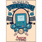 Gamers Guild AZ Novelties Magnet: Adventure Time BMO Video Games Ata-Boy Inc