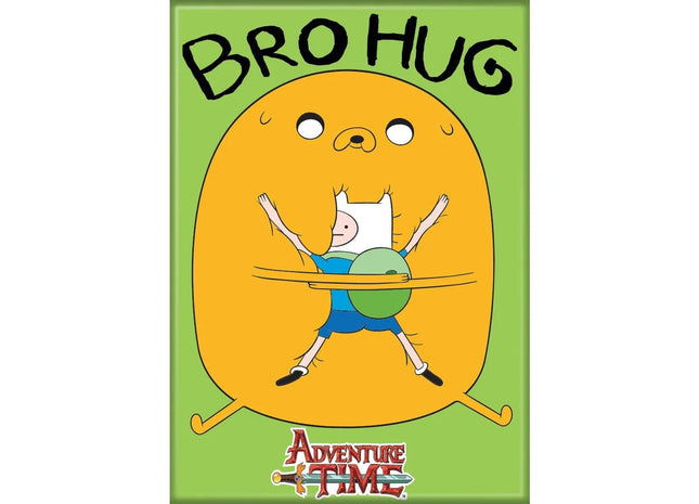 Gamers Guild AZ Novelties Magnet: Adventure Time Bro Hug Ata-Boy Inc