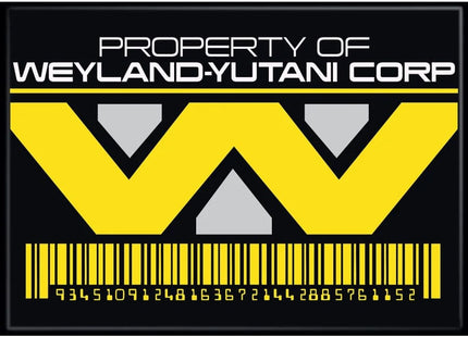 Gamers Guild AZ Novelties Magnet: Alien Weyland Yutani Corp Ata-Boy Inc