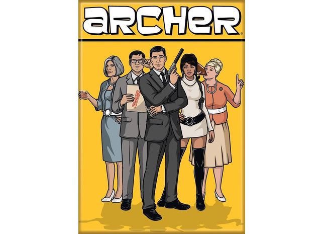 Gamers Guild AZ Novelties Magnet: Archer Group Ata-Boy Inc