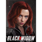 Gamers Guild AZ Novelties Magnet: Black Widow Head Shot Ata-Boy Inc