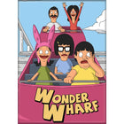 Gamers Guild AZ Novelties Magnet: Bob's Burgers Wonder Wharf Ata-Boy Inc