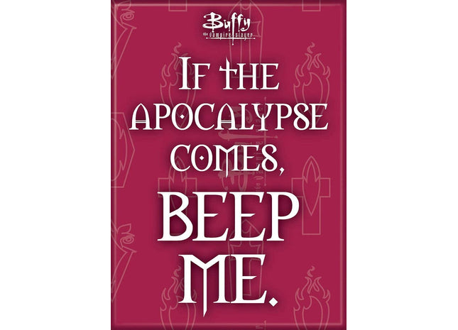 Gamers Guild AZ Novelties Magnet: Buffy Beep Me Ata-Boy Inc