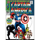 Gamers Guild AZ Novelties Magnet: Captain America 100 Ata-Boy Inc