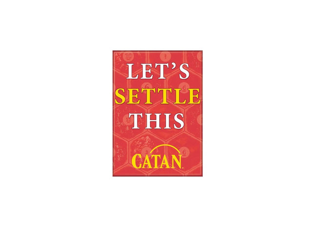 Gamers Guild AZ Novelties Magnet: Catan Let's Settle This Ata-Boy Inc