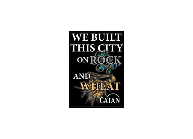 Gamers Guild AZ Novelties Magnet: Catan We Built This City Ata-Boy Inc