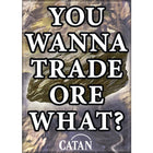Gamers Guild AZ Novelties Magnet: Catan You Wanna Trade Ore What Ata-Boy Inc