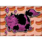 Gamers Guild AZ Novelties Magnet: Crit Critters Hot Dog Cat Ata-Boy Inc