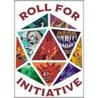 Gamers Guild AZ Novelties Magnet: D&D Roll for Iniative Ata-Boy Inc