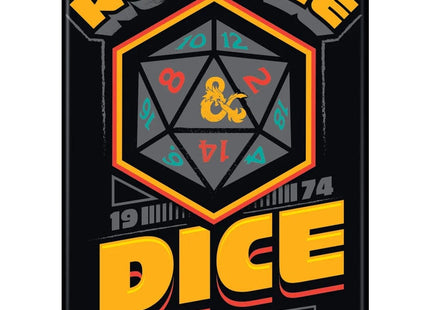 Gamers Guild AZ Novelties Magnet: D&D Roll the Dice Ata-Boy Inc