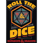 Gamers Guild AZ Novelties Magnet: D&D Roll the Dice Ata-Boy Inc