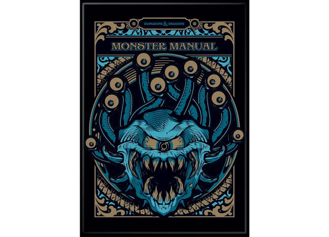 Gamers Guild AZ Novelties Magnet: D&D Spec Ed Monster Manual Ata-Boy Inc