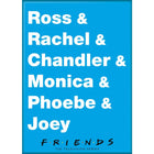 Gamers Guild AZ Novelties Magnet: Friends Names Ata-Boy Inc