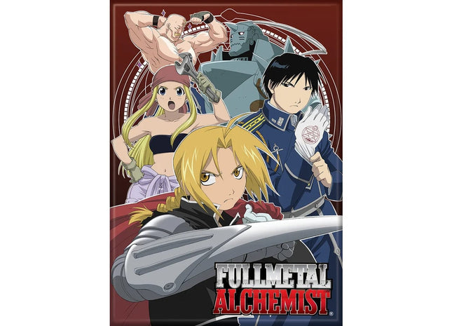 Gamers Guild AZ Novelties Magnet: Fullmetal Alchemist Groupon Red Ata-Boy Inc