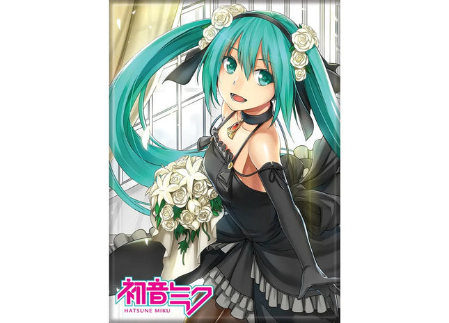 Gamers Guild AZ Novelties Magnet: Hatsune Miku Black Dress Ata-Boy Inc