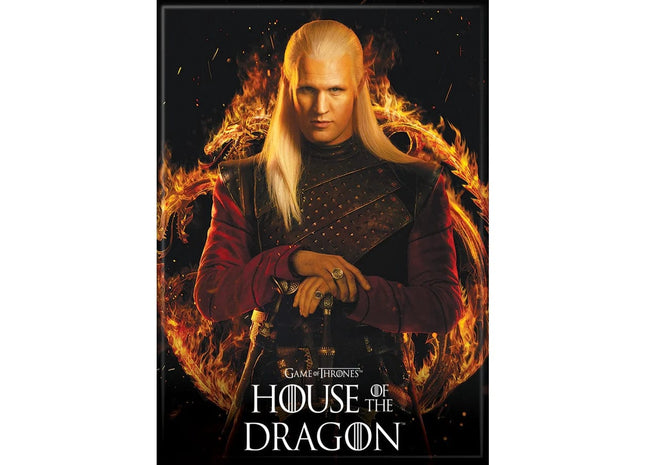 Gamers Guild AZ Novelties Magnet: HOTD Daemon Targaryen Ata-Boy Inc