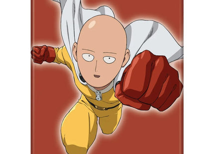 Gamers Guild AZ Novelties Magnet: OPM 2 Saitama on Red Ata-Boy Inc