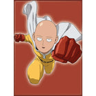 Gamers Guild AZ Novelties Magnet: OPM 2 Saitama on Red Ata-Boy Inc