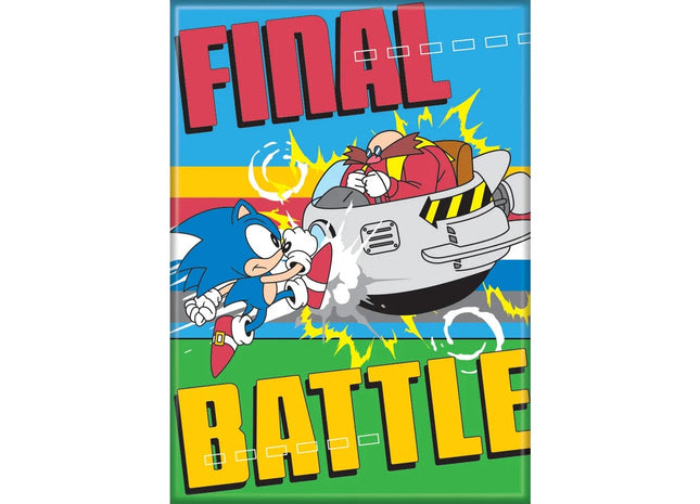 Gamers Guild AZ Novelties Magnet: Sonic Final Battle Ata-Boy Inc