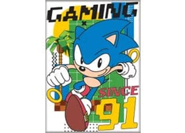 Gamers Guild AZ Novelties Magnet: Sonic Gaming Since 91 Ata-Boy Inc