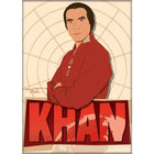 Gamers Guild AZ Novelties Magnet: Star Trek S1 Khan Ata-Boy Inc