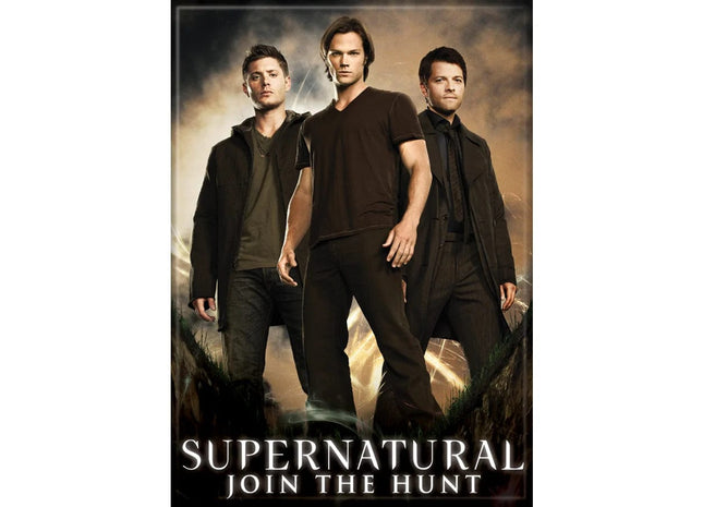 Gamers Guild AZ Novelties Magnet: Supernatural Sam Dean Castiel Ata-Boy Inc