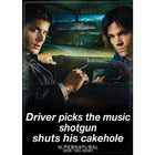 Gamers Guild AZ Novelties Magnet: Supernatural Shotgun Shuts Cakehole Ata-Boy Inc