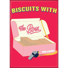 Gamers Guild AZ Novelties Magnet: Ted Lasso Biscuits with the Boss Ata-Boy Inc