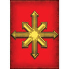 Gamers Guild AZ Novelties Magnet: Warhammer 40K Chaos Star Gold Ata-Boy Inc