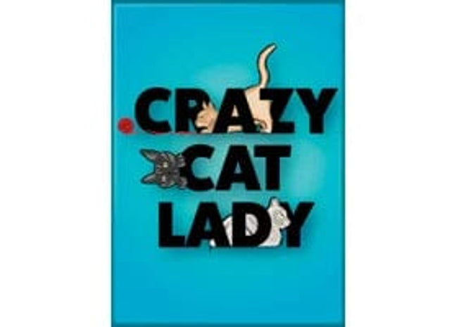 Gamers Guild AZ Novelties Magnet: WTIA Cat Lady Ata-Boy Inc
