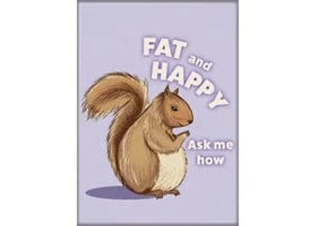 Gamers Guild AZ Novelties Magnet: WTIA Fat and Happy Ata-Boy Inc