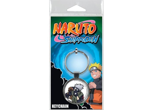 Gamers Guild AZ Novelties Naruto Kakasi on Pink Keychain Ata-Boy Inc