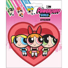 Gamers Guild AZ Novelties Powerpuff Girls on Heart Sticker Ata-Boy Inc