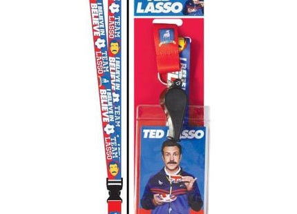 Gamers Guild AZ Novelties Ted Lasso Lanyard with Whistle Ata-Boy Inc