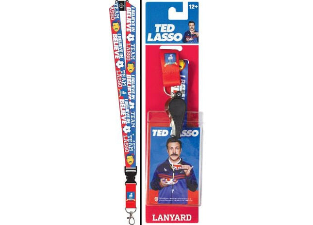 Gamers Guild AZ Novelties Ted Lasso Lanyard with Whistle Ata-Boy Inc