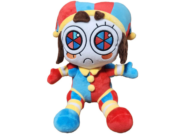 Gamers Guild AZ Novelties The Amazing Digital Circus: 12" Plush - Pomni Toy Temple