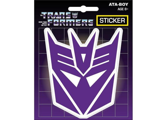 Gamers Guild AZ Novelties Transformers Decepticon Sticker Ata-Boy Inc