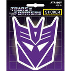 Gamers Guild AZ Novelties Transformers Decepticon Sticker Ata-Boy Inc