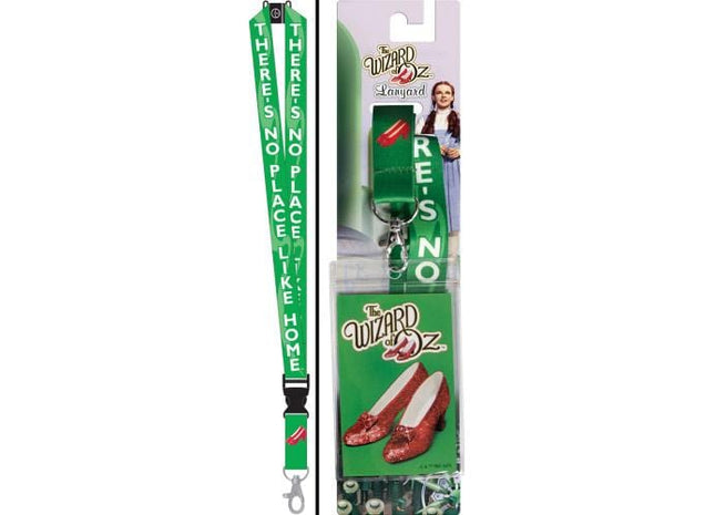 Gamers Guild AZ Novelties Wizard of Oz Ruby Slippers Lanyard Ata-Boy Inc