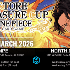 Gamers Guild AZ NPHX - 3/18 @ 7pm - One Piece Store Treasure Cup March 2026 Gamers Guild AZ
